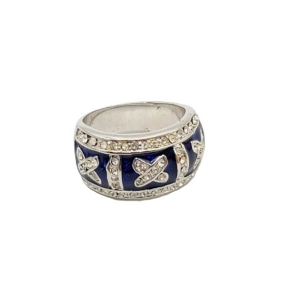 Hidalgo Style X Band Ring - Picture 1 of 2